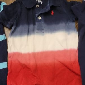 Polo rompers size 3months
